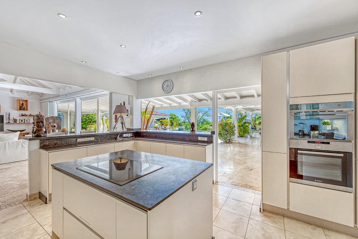 Villa rental Terres Basses St Martin - Kitchen
